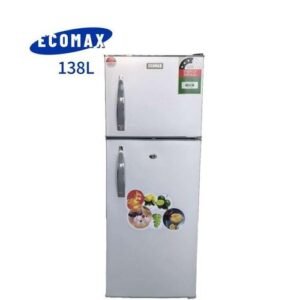 Ecomax 138 Liters Double Door Fridge