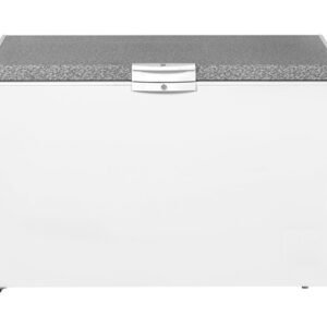 Beko 410 Liters HS455 KE Chest Freezer,Marble Top,White